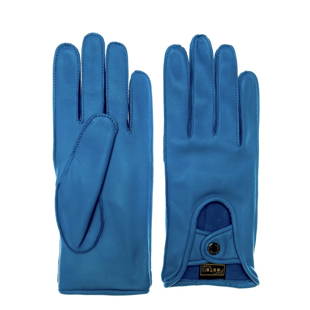 Guanti Da Guida Classici Uomo Pelle Agnello Morbida Marrone Scuro - Swift Wear